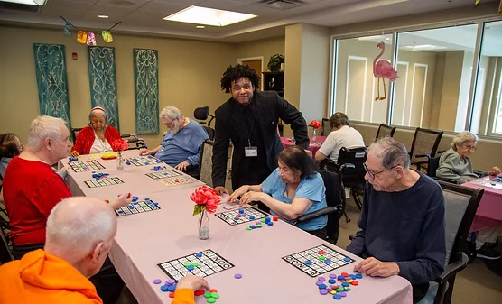 Memory Care Simulated Outdoor Spaces
